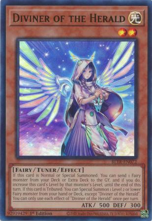 Diviner of the Herald - BLTR-EN072 - Ultra Rare - 1st Edition