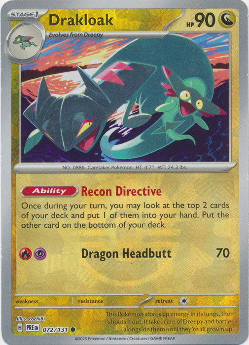 Drakloak (Poke Ball Pattern) - 072/131 - Common