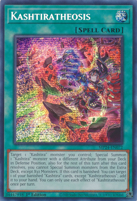 Kashtiratheosis - MP24-EN072 - Prismatic Secret Rare - 1st Edition