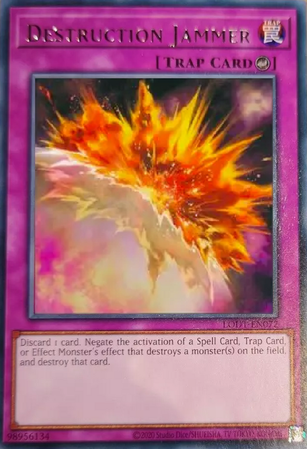 Destruction Jammer (2020 Date Reprint) - LODT-EN072 - Rare