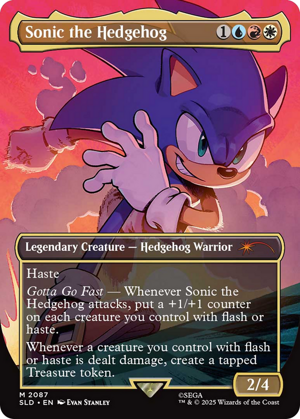 Sonic the Hedgehog - Secret Lair x Sonic: Friends & Foes (SLD)