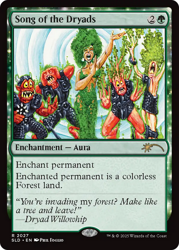 Song of the Dryads - Art Series: Phil Foglio (SLD)