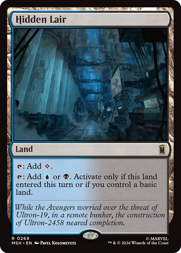 Hidden Lair (MSH) (Pre-Order)