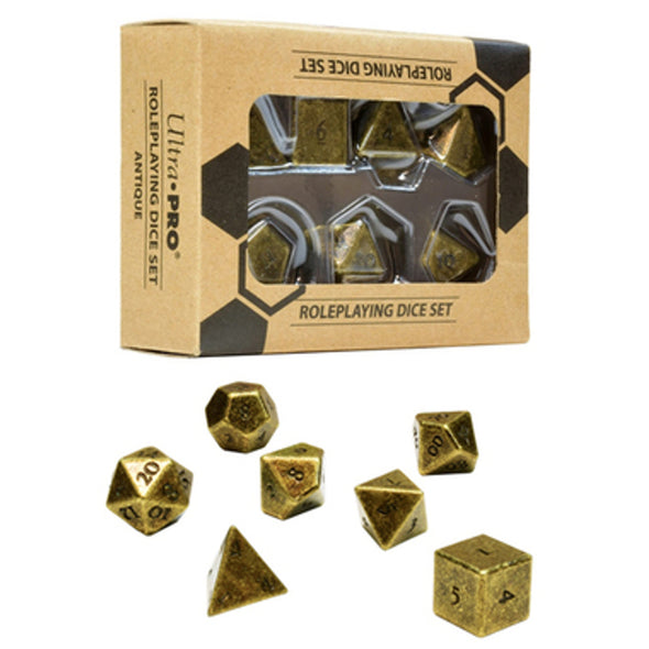 Ultra Pro - Heavy Metal: Roleplaying Dice Set - Antique