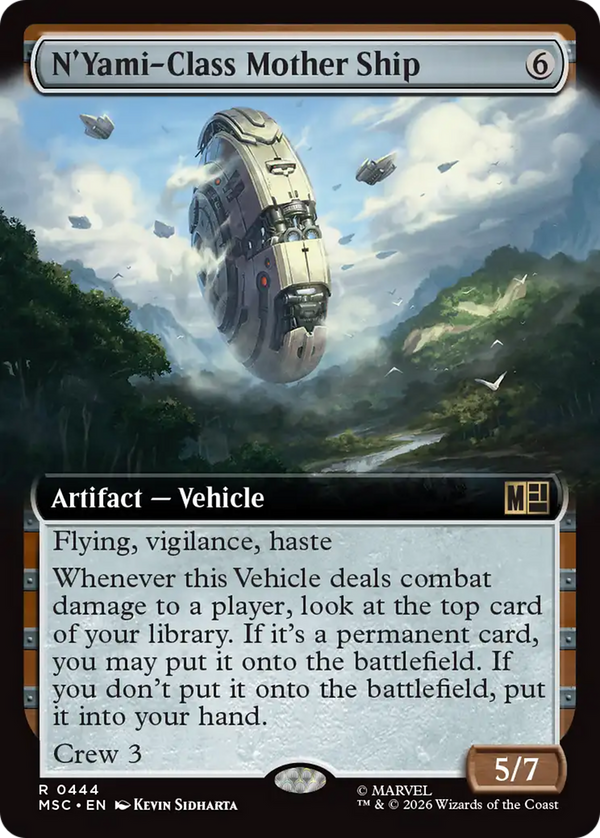 N'Yami-Class Mother Ship - Extended Art (MSC) (Pre-Order)