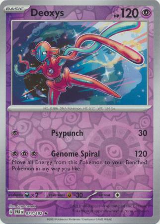 Deoxys - 074/182 - Rare - Reverse Holo available at 401 Games Canada