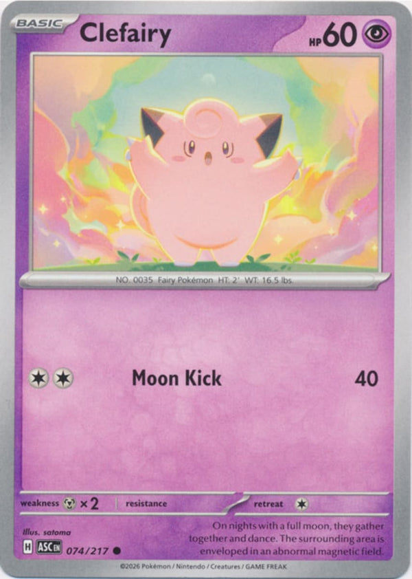 Clefairy - 074/217 - Common