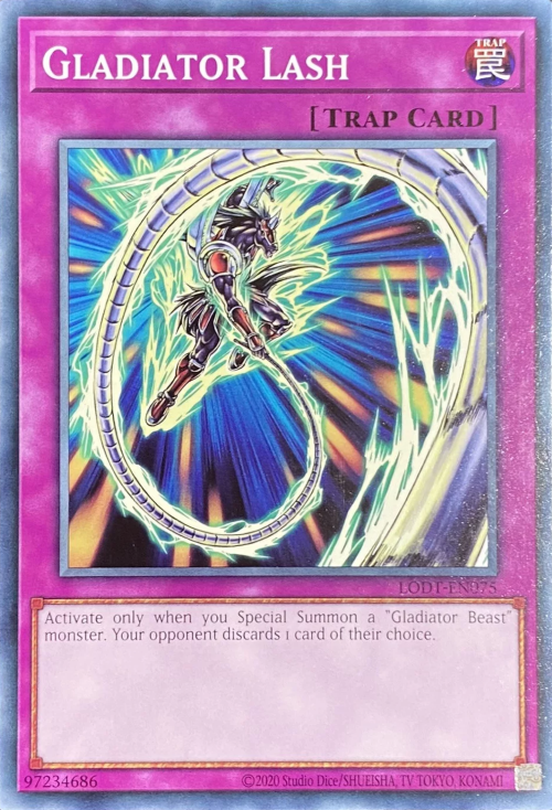 Gladiator Lash (2020 Date Reprint) - LODT-EN075 - Common
