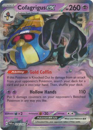 Cofagrigus ex - 076/182 - Double Rare available at 401 Games Canada