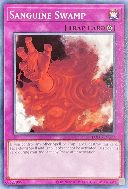 Sanguine Swamp (2020 Date Reprint) - LODT-EN077 - Common