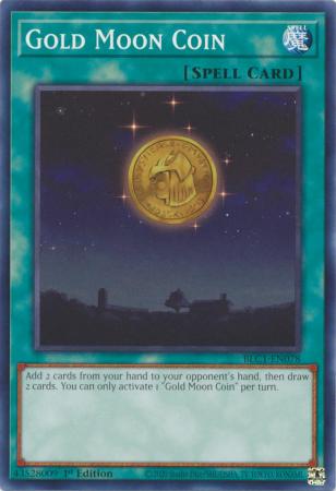 Gold Moon Coin - BLC1-EN078 - Common - 1st Edition