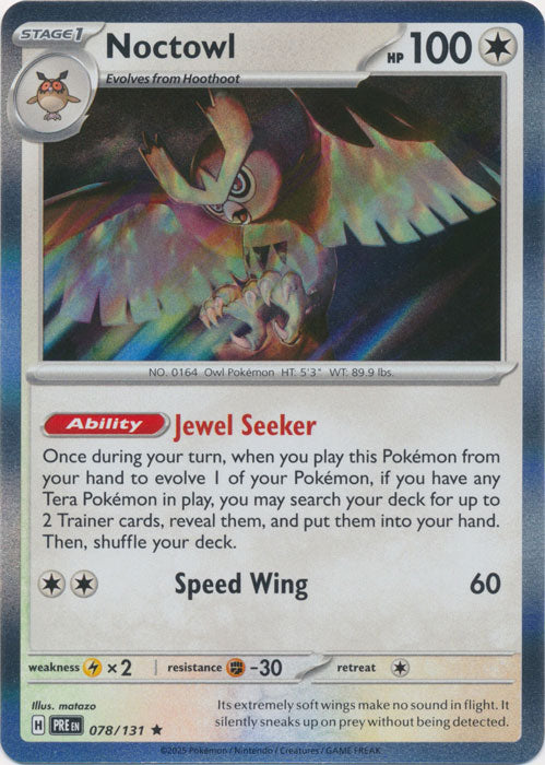 Noctowl - 078/131 - Rare