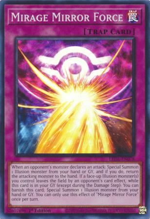 Mirage Mirror Force - LEDE-EN078 - Super Rare - 1st Edition