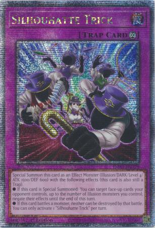 Silhouhatte Trick - INFO-EN079 - Quarter Century Secret Rare - 1st Edition