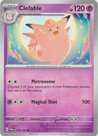 Clefable - 079/167 - Uncommon