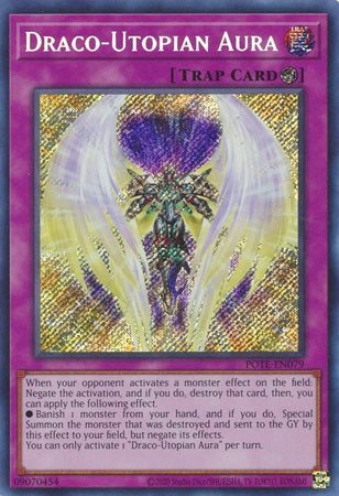 Draco-Utopian Aura - POTE-EN079 - Secret Rare - Unlimited