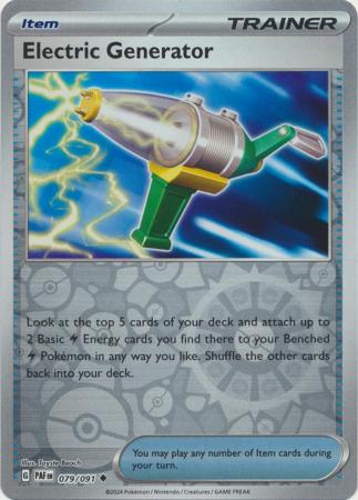 Electric Generator - 079/091 - Uncommon - Reverse Holo