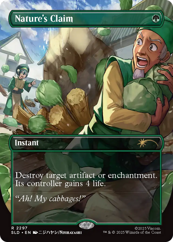 Nature's Claim - ATLA: MY CABBAGES! (SLD)