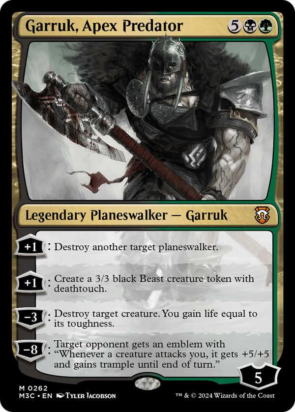 Garruk, Apex Predator (M3C)