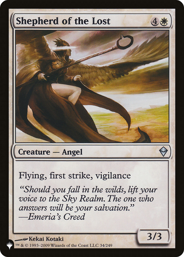 Shepherd of the Lost - ZEN Reprint (PLST)