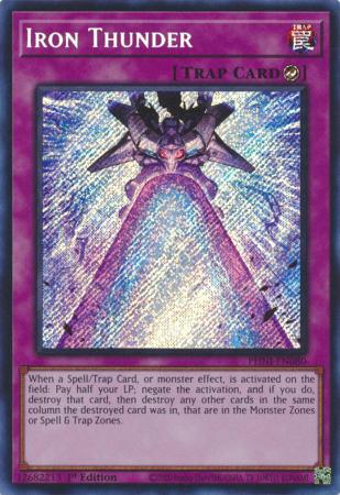 Iron Thunder - PHNI-EN080 - Secret Rare - 1st Edition