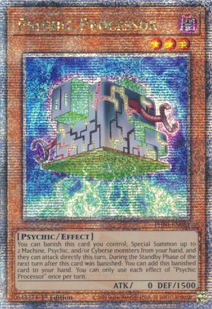 Psychic Processor - PHNI-EN081 - Quarter Century Secret Rare - 1st Edition