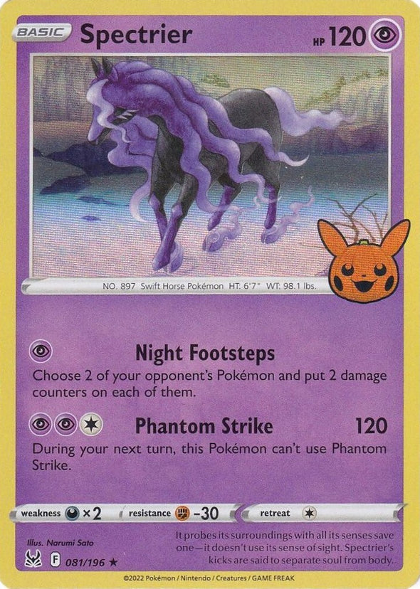 Spectrier - 081/196 - Holo Promo (Trick or Trade BOOster Bundle)