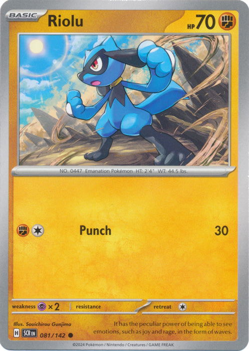 Riolu - 081/142 - Common