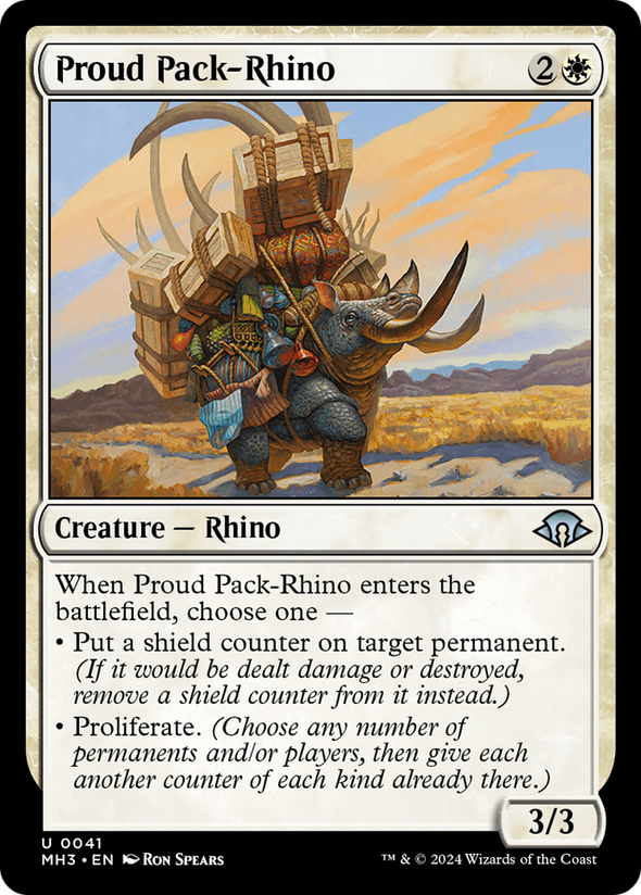 Proud Pack-Rhino (MH3)