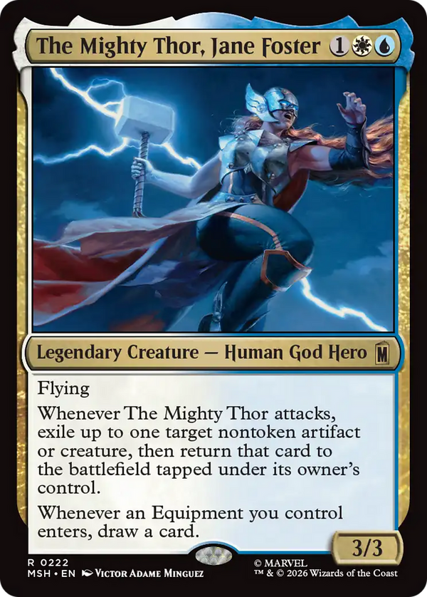 The Mighty Thor, Jane Foster (MSH) (Pre-Order)