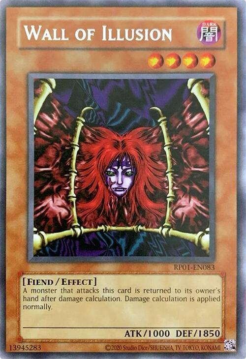 Wall of Illusion (2020 Date Reprint) - RP01-EN083 - Rare