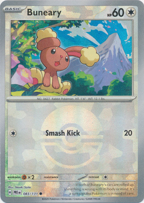 Buneary (Poke Ball Pattern) - 083/131 - Common