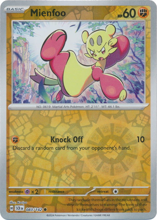Mienfoo - 083/142 - Common - Reverse Holo