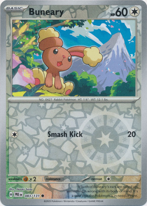 Buneary - 083/131 - Common - Reverse Holo