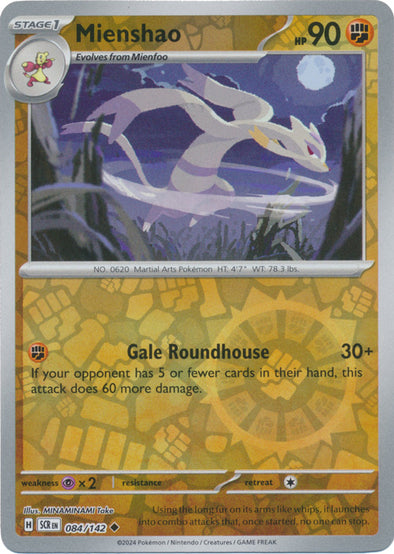 Mienshao - 084/142 - Uncommon - Reverse Holo