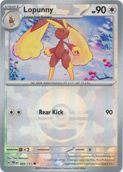 Lopunny (Poke Ball Pattern) - 084/131 - Common