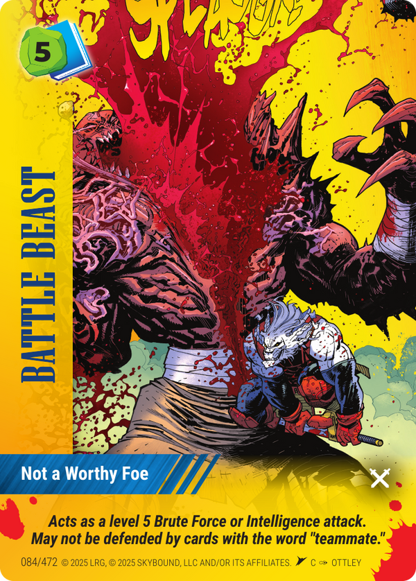 Not a Worthy Foe - SKY-084 - Common