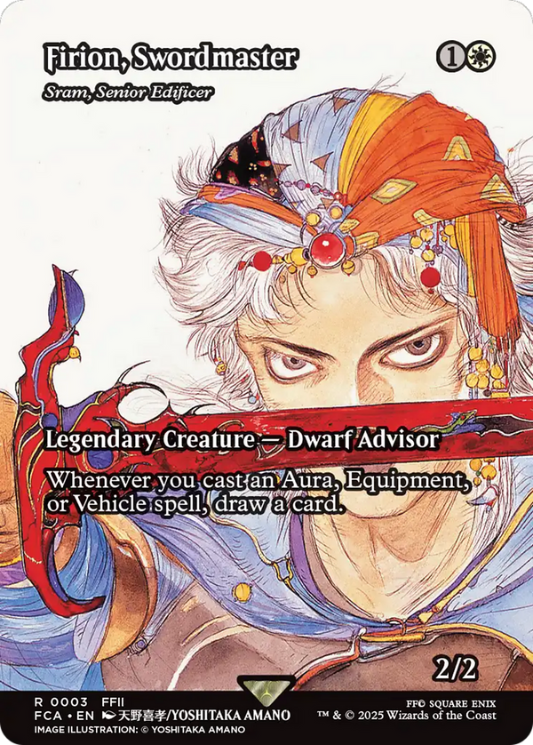 Firion, Swordmaster // Sram, Senior Edificer - Borderless (FCA)