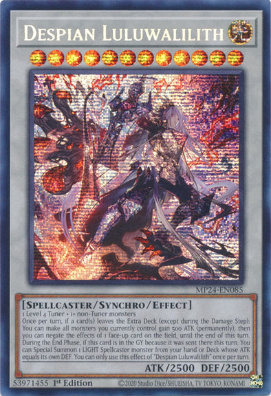 Despian Luluwalilith - MP24-EN085 - Prismatic Secret Rare - 1st Edition