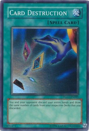 Card Destruction - DLG1-EN085 - Super Rare