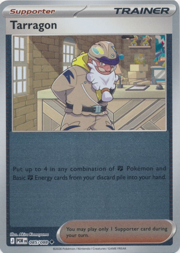 Tarragon - 085/088 - Uncommon - Reverse Holo