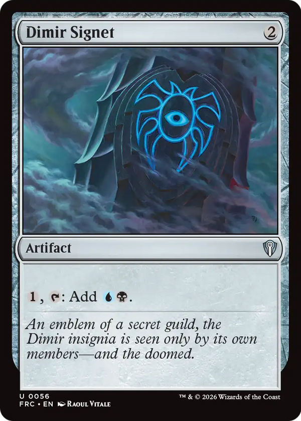 Dimir Signet (FRC) (Pre-Order)