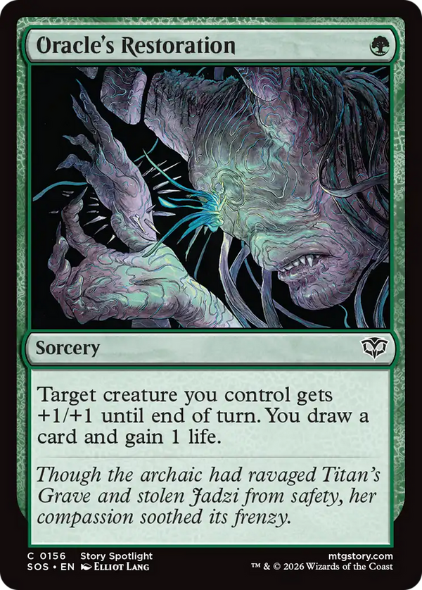 Oracle's Restoration (SOS)