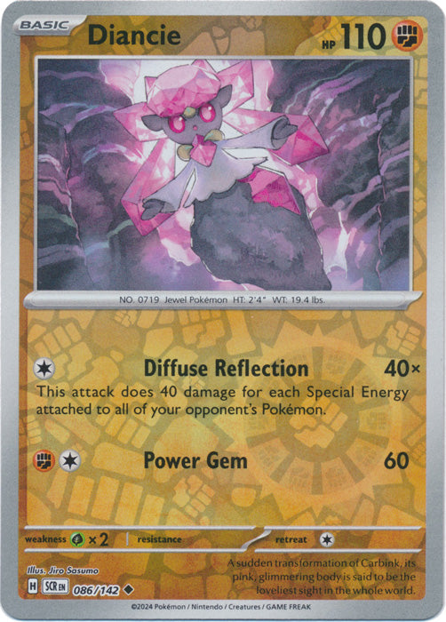 Diancie - 086/142 - Uncommon - Reverse Holo