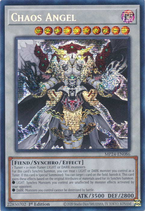 Chaos Angel - MP24-EN086 - Prismatic Secret Rare - 1st Edition