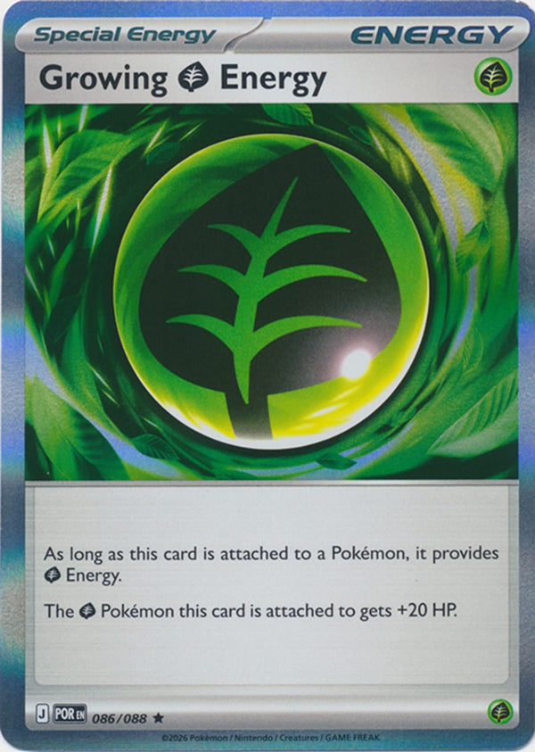 Growing Grass Energy - 086/088 - Rare