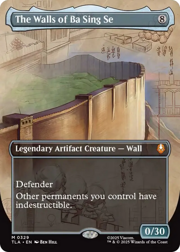 The Walls of Ba Sing Se - Borderless Field Notes (TLA)