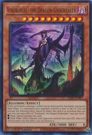 Vouiburial, the Dragon Undertaker - LEDE-EN087 - Ultra Rare - 1st Edition