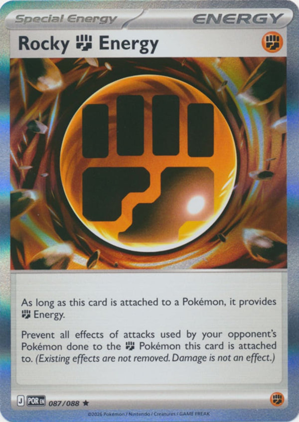Rocky Fighting Energy - 087/088 - Rare