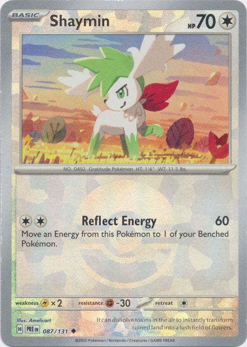 Shaymin (Poke Ball Pattern) - 087/131 - Uncommon